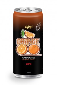 250ml 橙子味碳酸饮料
